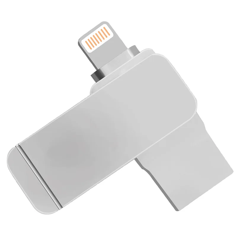  USB Flash Drive Lightning/USB 3.0 Pen Drive 32gb 64gb Mini Metal Pendrive 128gb Flash Drive memoria