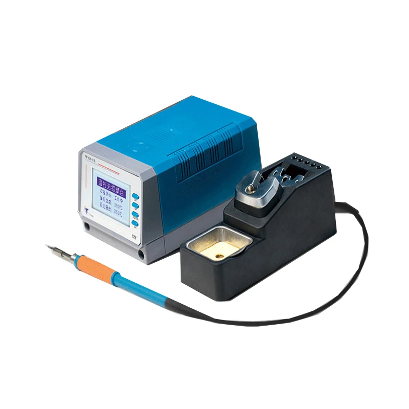 

T12-11 Digital Lead Free Soldering Station Iron Temperature Control Welding iron for BGA Rework With 3PCS Iron Tips