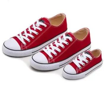 

Children Shoes Kids Canvas Breathable Boys and Girls Classical White Black Casual Shoes Students Sports Kids Running Shoes