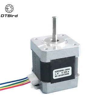 

Free shipping 1pc Double axis 1742HB3 4-lead Nema 17 Stepper Motor 42 motor 42BYGH48 1.96A CNC Laser for 3D printer