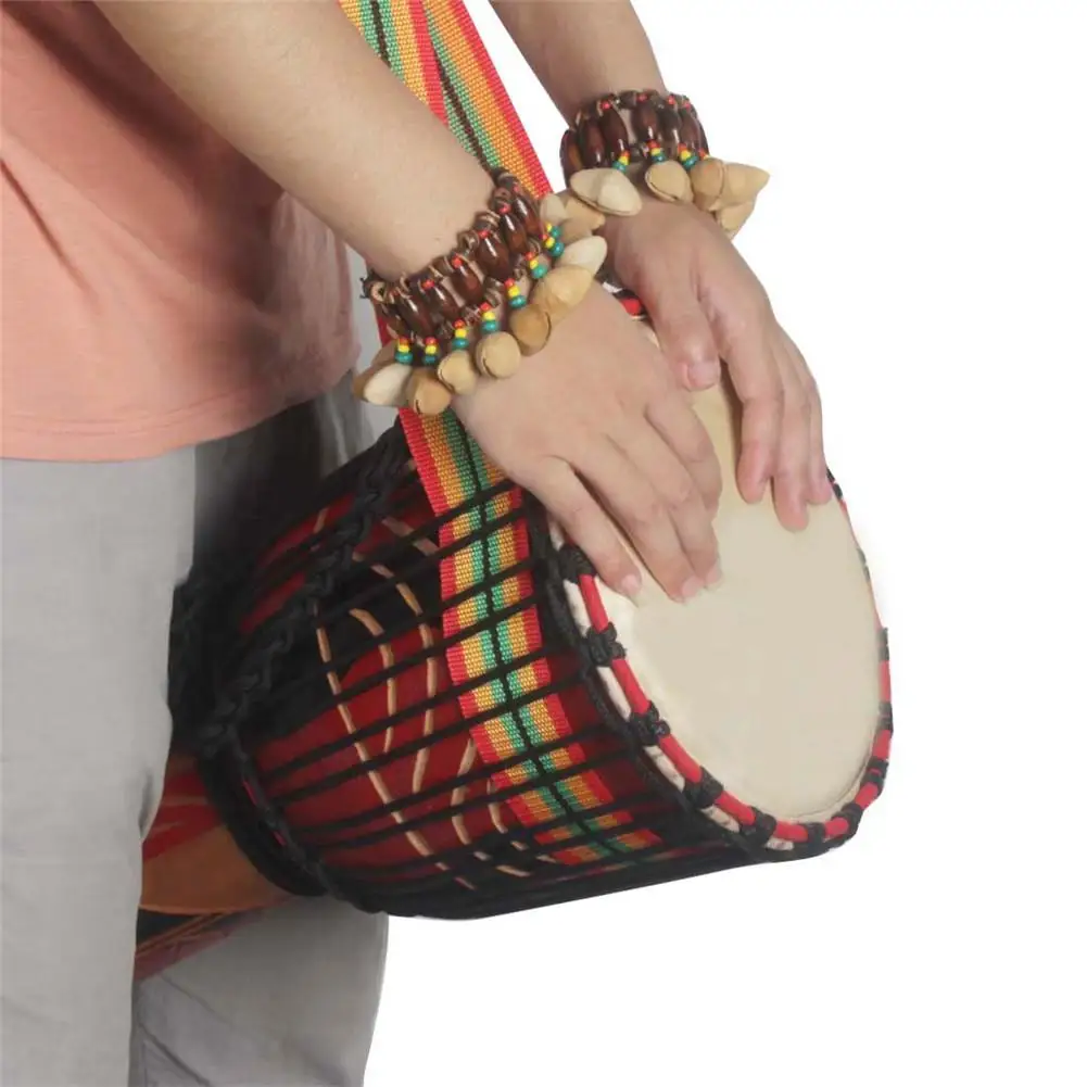 Ручной Колокольчик GECKO колокольчик на запястье ручной работы для Djembe в