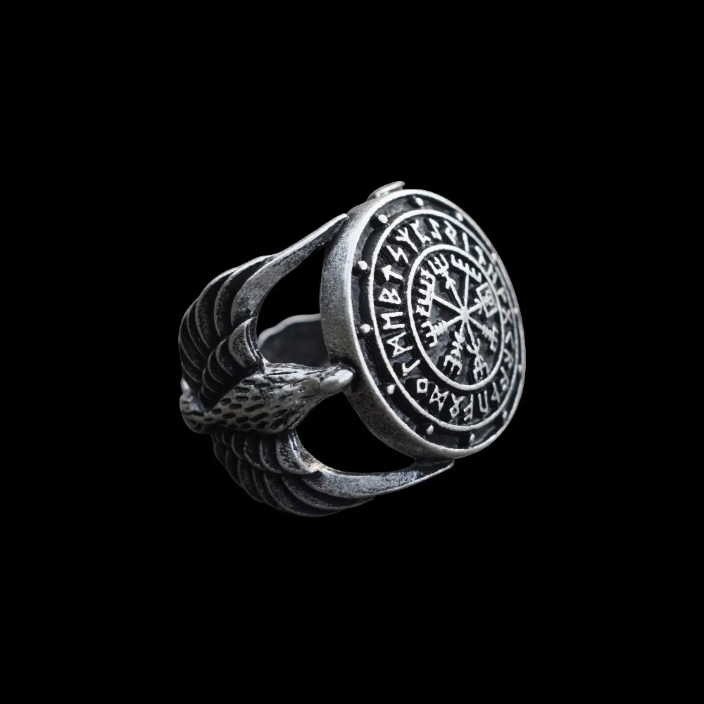 Vegvisir Futhark руны компас викингов Magic Stave нордический амулет регулируемый размер