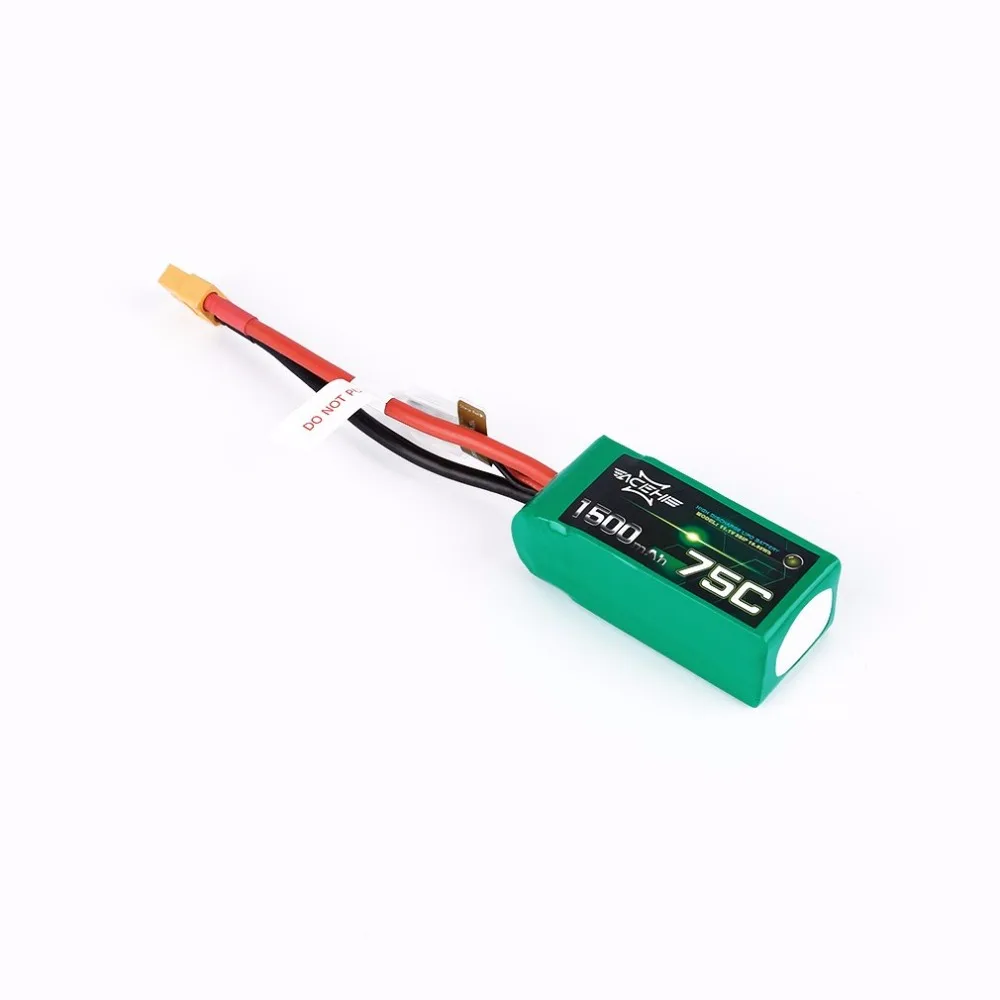 Высокая скорость Lipo RC батарея ACEHE 11,1 V 1500mAh 75C емкость 3S1P 16,65 WH