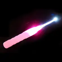 Flashing Light LED digging Ear Wax Remover Pink Earpick clean ear