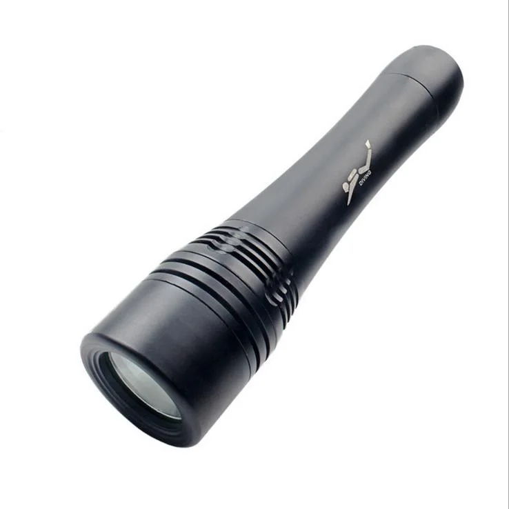 

SHENGFEIHUO S04 T6 18650 Battery Waterproof Diving Flashlight Bright Underwater LED Light Torch