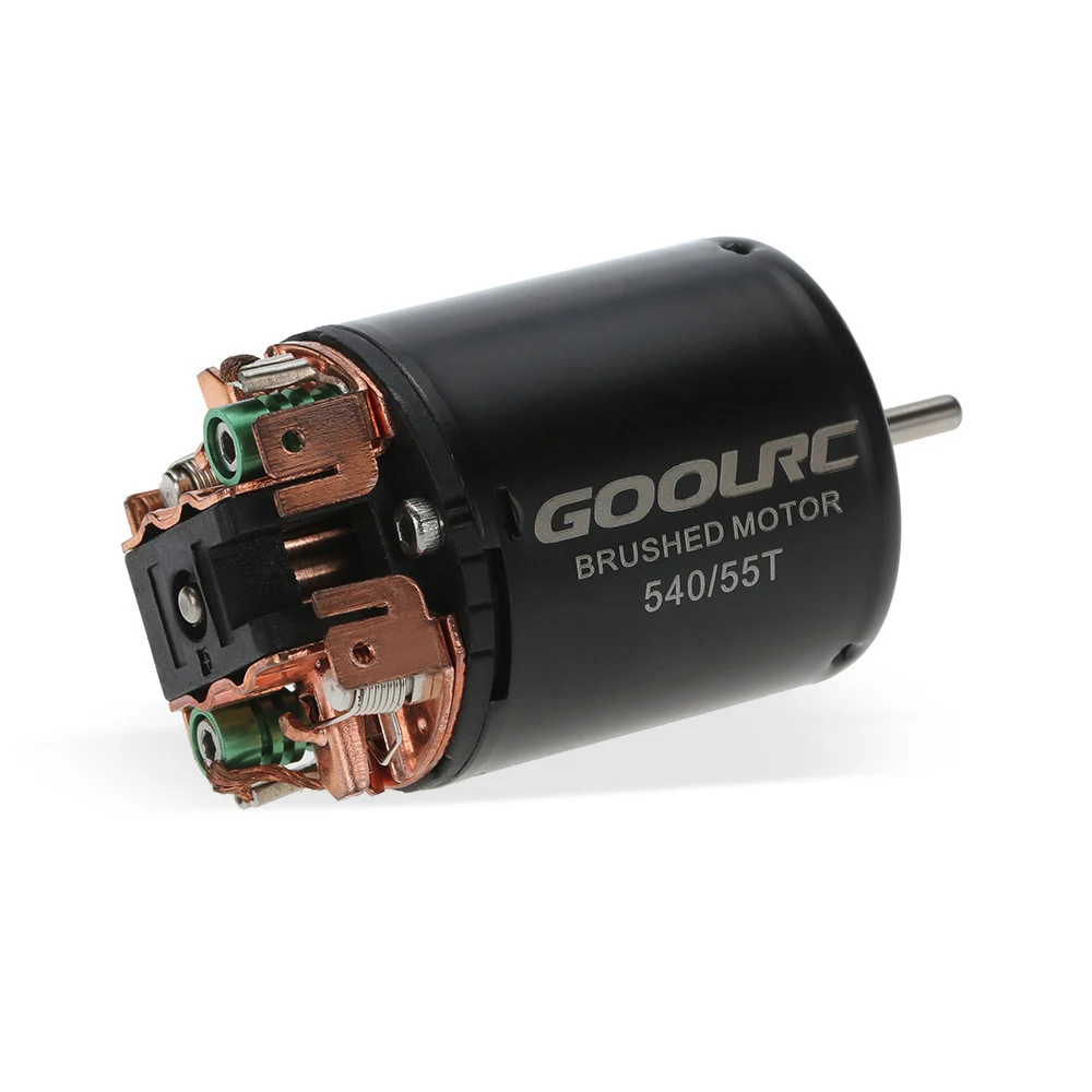  RC Cars Motor 540 55T Brushed Motor with 60A ESC Combo RC Parts for 110 Axial SCX10 RC4WD D90 RC Crawler Climbing Car (17)