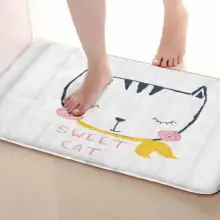Cat Стиль Ванная комната Коврики, забавные Нескользящие Для ванной Коврики, Занавески для душа Интимные аксессуары, Коврики Чинг вашей душе Шторы