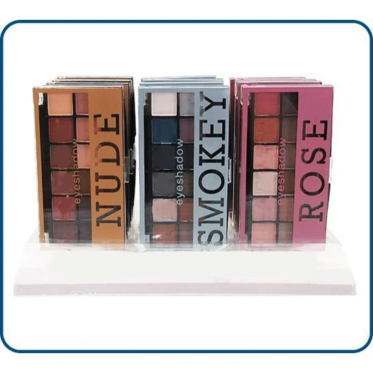 3 Set  of Rose Nude and Smokey Eyeshadow Palette