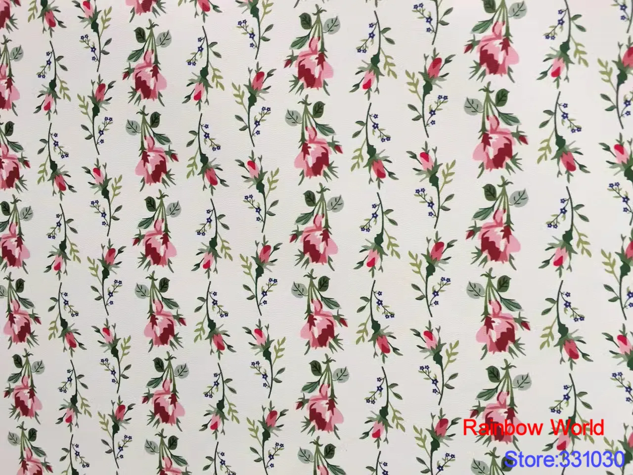 عالية الجودة زهرة نمط فو بو الجلود نسيج ل diy الخياطة أريكة الجدول الأحذية أكياس المواد السرير (1 يارد)