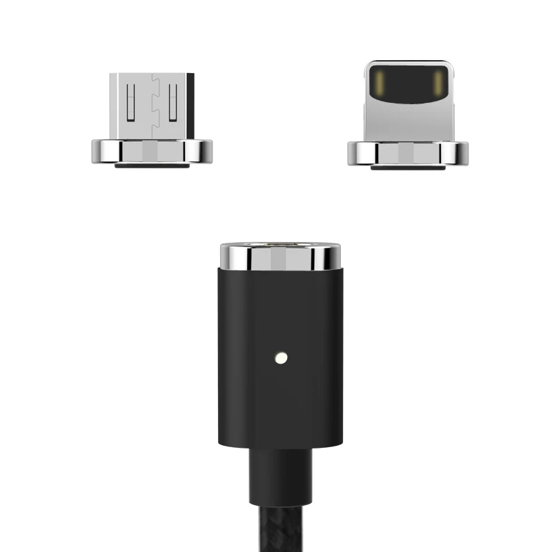 WSKEN MINI 2 Магнитная Зарядка Быстрый кабель разъем металлический USB для IPhone samsung LG Xiaomi huawei