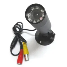 Mini Bullet 480TVL Sony CCD 8IR Leds Color 3.6mm Wide Angle Security CCTV Camera