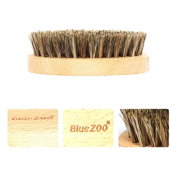 

Natural Boar Bristle Beard Brush For Men Bamboo Face Massage That Works Wonders To Comb Beards and Mustache Drop Shipping