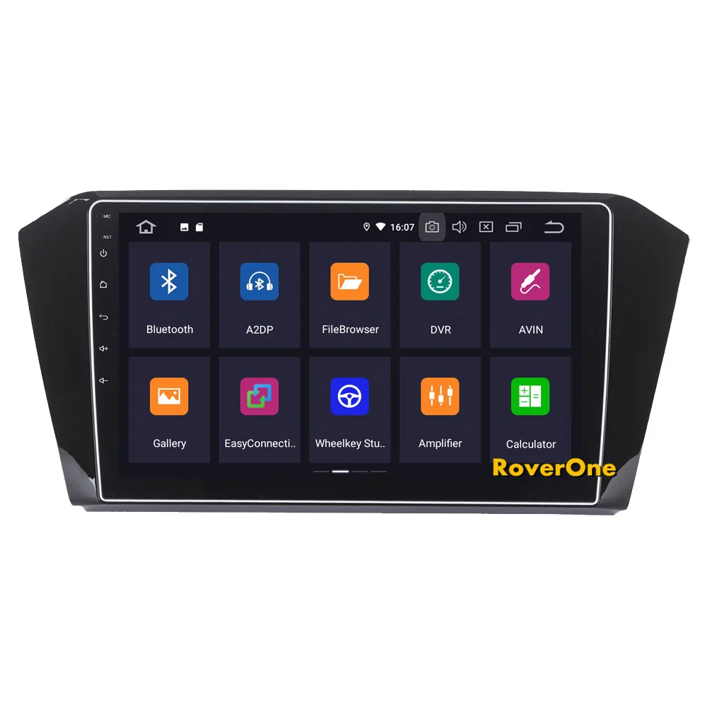 Top RoverOne For VW For Volkswagen Passat 2017 Android 9.0 Autoradio Car Multimedia Player Radio GPS Navigation Head Unit NO DVD 7