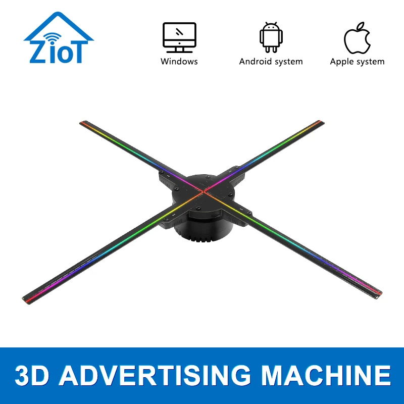 720 светодиодный S или 960 светодиодный S ZIoT 65 см HD Wifi голографический 3D проектор голограмма плеер светодиодный Вентилятор рекламный светильни... 720 светодиодный S или 960 светодиодный S ZIoT 65 см HD Wifi голографический 3D проектор голограмма плеер светодиодный Вентилятор рекламный светильни...