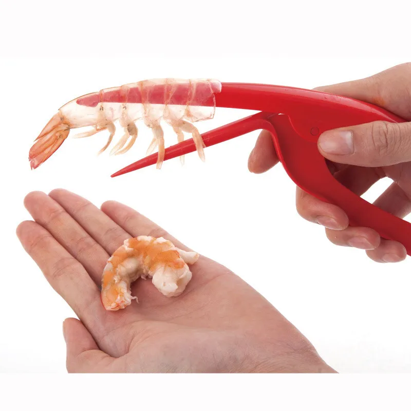 

Quick Shrimp Peelers Deveiners Prawn Peeler Peel Device Creative Kitchen Cooking Shell Seafood Tools Easy Use 2017 Knives