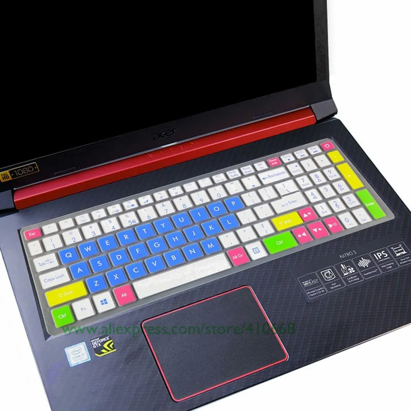 

Laptop Nitro 5 An515-51 An515-52 Series For 15.6" Acer Predator Helios 300 Gaming Keyboard Protective Film Cover Skin Protector
