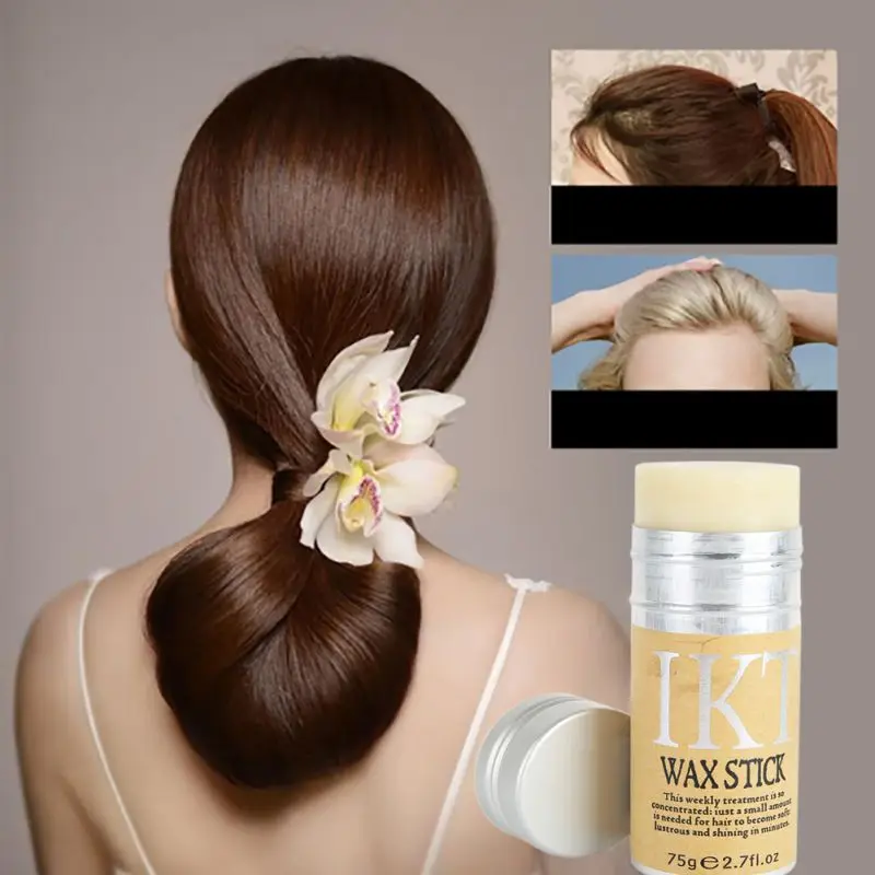 

Hair Care Styling Pomade Stick Rapid fixed Repair Hair Smell Fresh Not Oily Eemale Hair Wax Rod Hair Smoothing Care