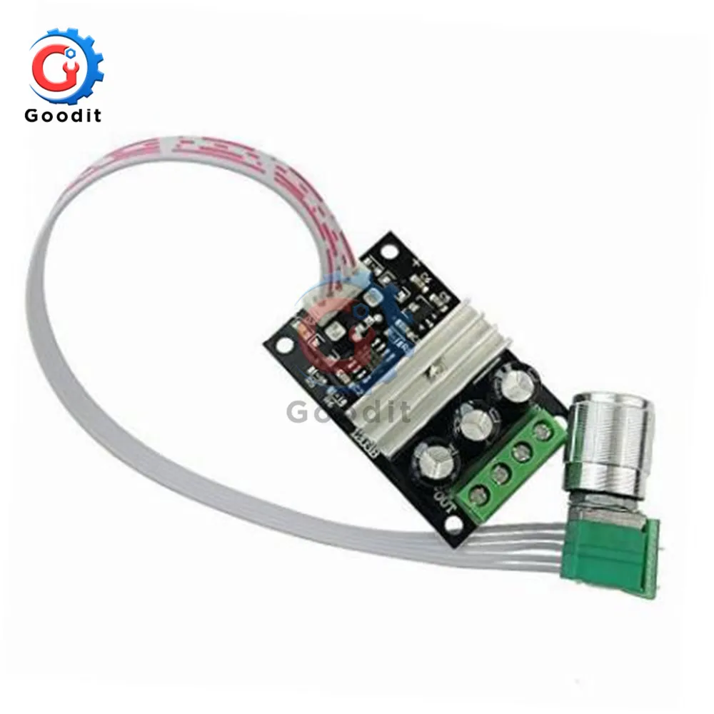 DC Motor Speed Controller 12V 24V PWM Adjustable Reversible Reverse Regulator Module Extended Knob Switch Control 3A 80W 6V-28V dc motor speed controller motor speed controller electric motor speed controller