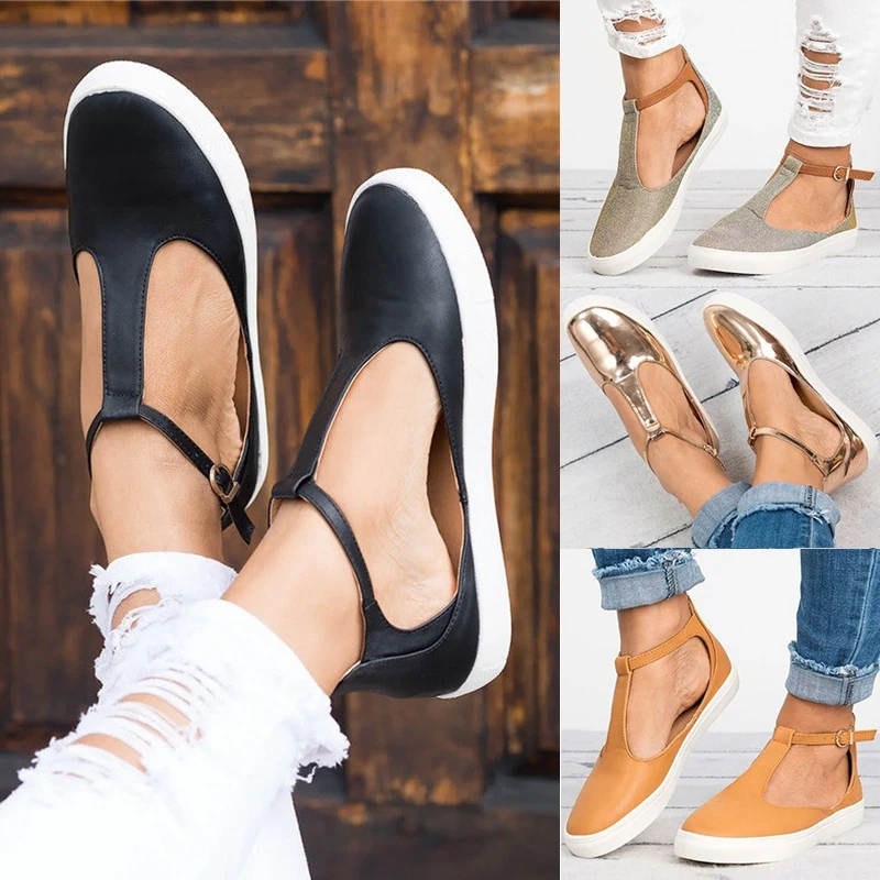 

Loecktty 2019 Summer Women Sandals Fashion Women Closed Toe Flat Shoes Woman Female Footwear Breathable Sandalias Plus Size 43