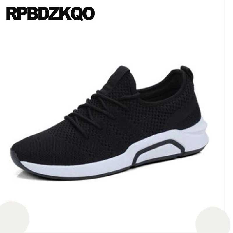 mens black trainers designer