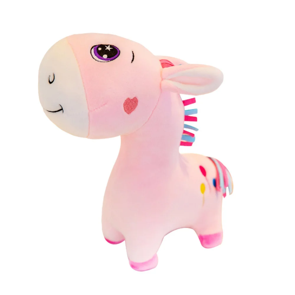 

Cartoon Plush Toys Down Cotton Donkey Appease Plush Doll Sleeping Pillow Kids Horse Baby Cute Doll For Christmas Gift