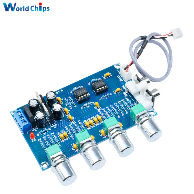 New NE5532 Stereo Pre amp Preamplifier Tone Board Audio 4 ...