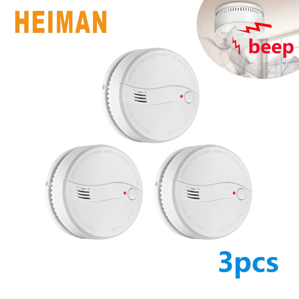 HEIMAN 1 предмет комплект из 2 предметов 3 предмета дымовой пожарный извещатель со