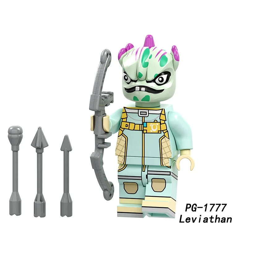 

50Pcs/Lot LegoINGly Building Blocks Super Heroes Leviathan Tomatohead Action Figure Bricks Model Toys For Children Gift