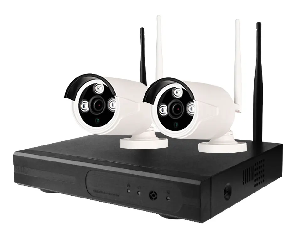 HD 960P 4CH Wifi система видеонаблюдения Беспроводной NVR комплект 2 шт крытый Открытый безопасности ip-камера система видеонаблюдения Комплект