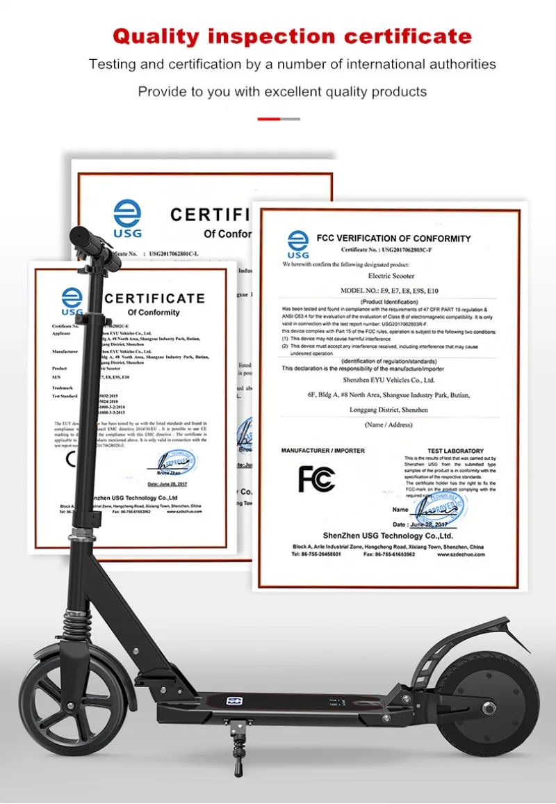 Best Brand New 8" Portable Mini Folding Electric Scooter 2 Wheels Power Assisted Aluminum alloy E-scooter For Child Adults Patinete 16