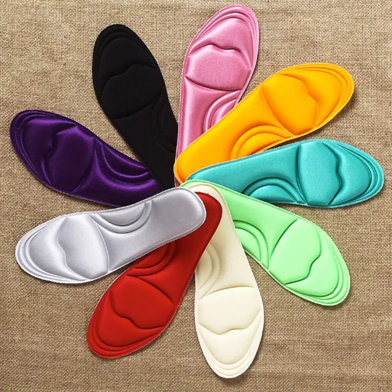 1 Pair NEW Unisex Memory Foam Custom massage Shoe Insoles Trainer Foot Care Sorts Running Insoles