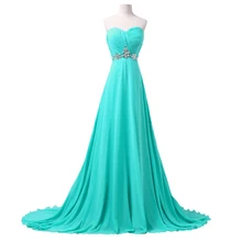 2017 gnade Sexy frauen Türkis blau lange kristall Brautjungfer Kleider bodenlangen kleid Ärmel vestido de festa longo