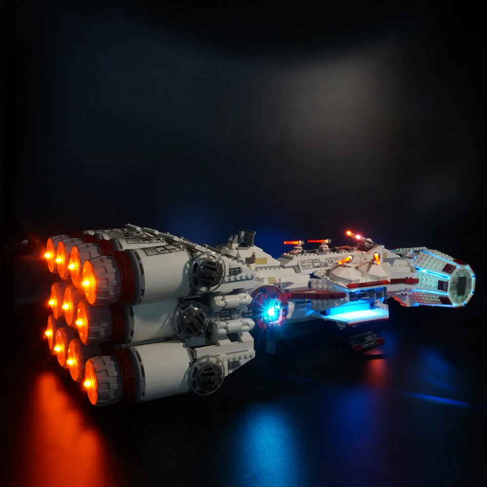 Набор светодиодов Kyglaring для lego 10019 бегунок Tantive IV Rebel блокад|Новизна освещения| |