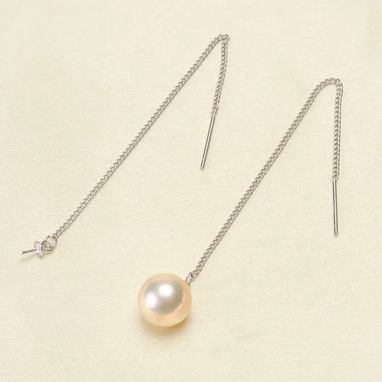 

HOT Pearl Earrings Mountings, Earrings Findings Settings Jewelry Parts Fittings Drop Earrings Accessories,Free Shipping