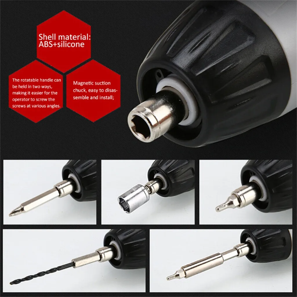 

Best Selling 2019 Lowest Price High Quality JST24802L Electric Two-way Screwdriver Set Mini Household Charging Scre Tools