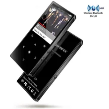 MP3 плеер Bluetooth 4,0 с динамиком 16 Гб без потерь Звук Музыкальный плеер металлический сенсорный экран 1,8 дюймов fm-радио электронная книга аудио воспроизведение C9