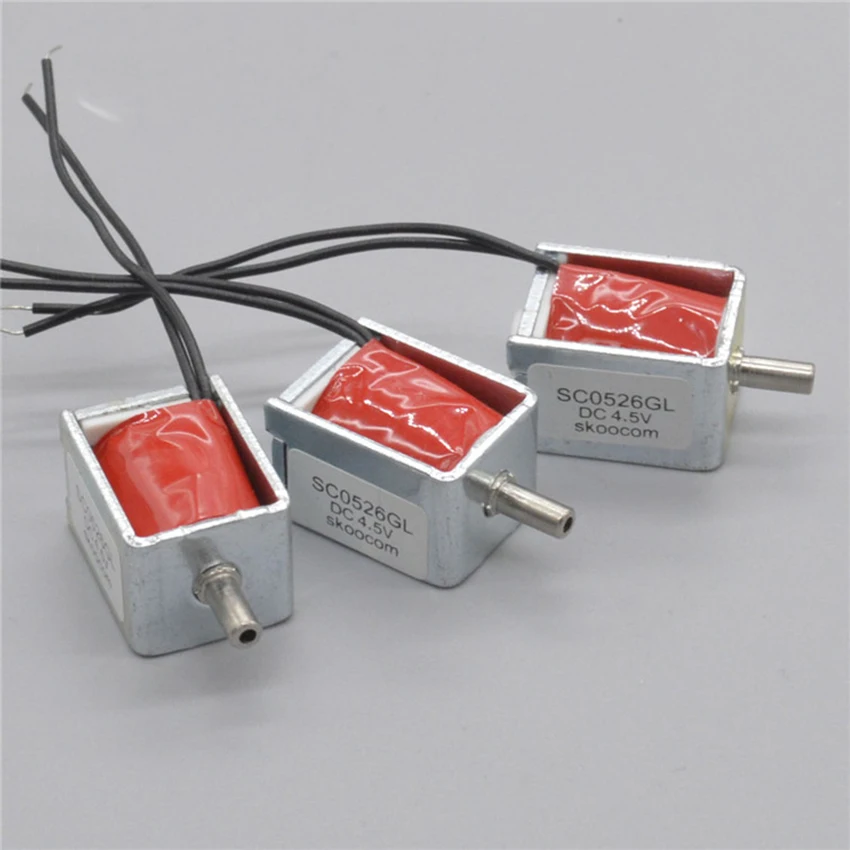 

1pc DC 4.5V 0.54W Air Gas Release Exhaust Discouraged Solenoid Exhaust Valve Electric Mini Micro Solenoid Valve