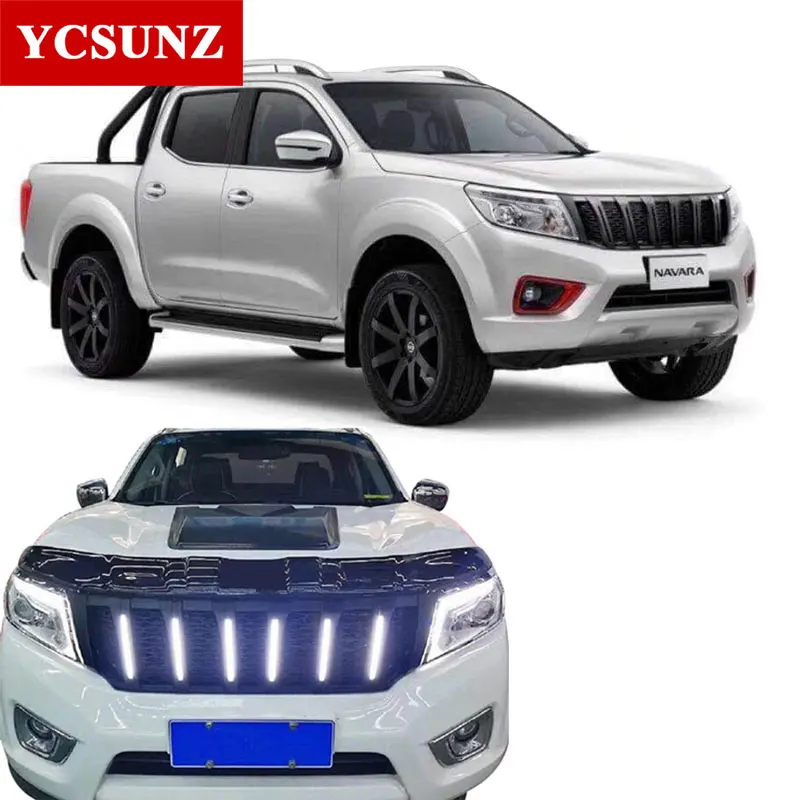 Передняя решетка для Nissan Navara Frontier 2018 гриль NP300 2015 2019 2020 крышка решетки Raptor