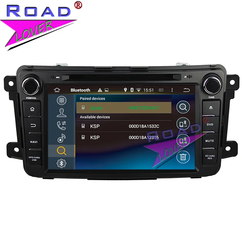 Flash Deal Roadlover Android 9.0 Car DVD Player Autoradio For Mazda CX-9 2007- Stereo GPS Navigation Magnitol Double Din 7" HD Monitor MP3 3