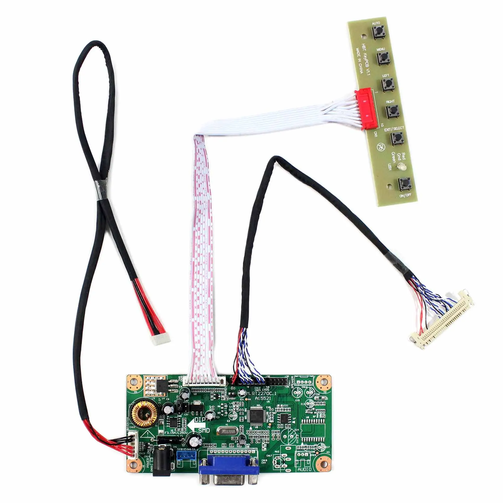 VGA вход singal LCD плата контроллера RT2270C-A работы для 10 4 дюйма G104X1 L04 1024X768 ЖК-панель |