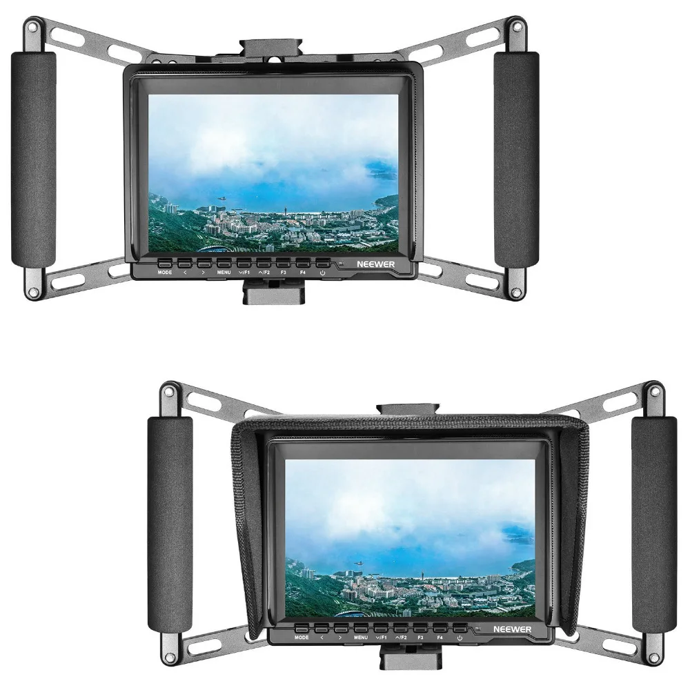  Neewer Director's Monitor Cage for 4/5/7 inch Camera Field Monitor As Feelworld FW759/759P/760/74K 