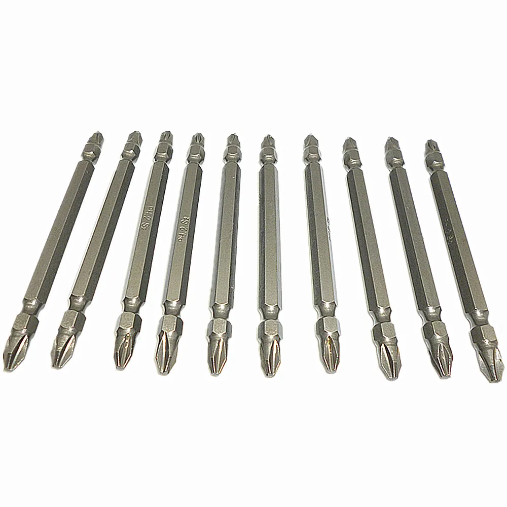 Buy 10pcs 4"(100mm) Screwdriver Bits Phillips 2 Head