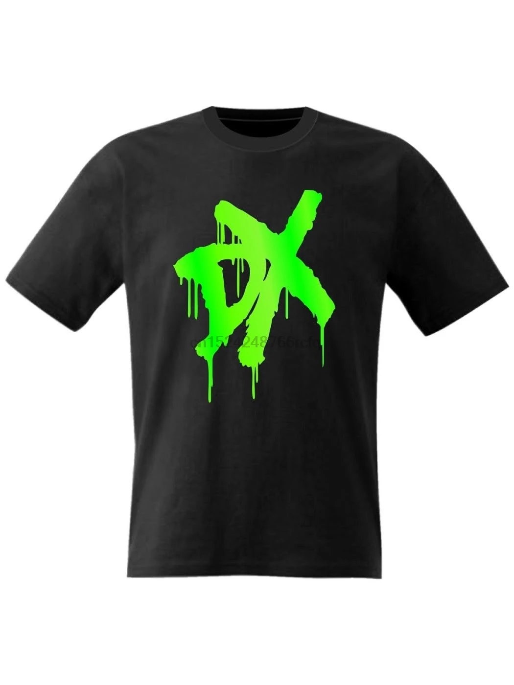 

DX T SHIRT WRESTLING D GENERATION X MENS FLUORESCENT PRINT