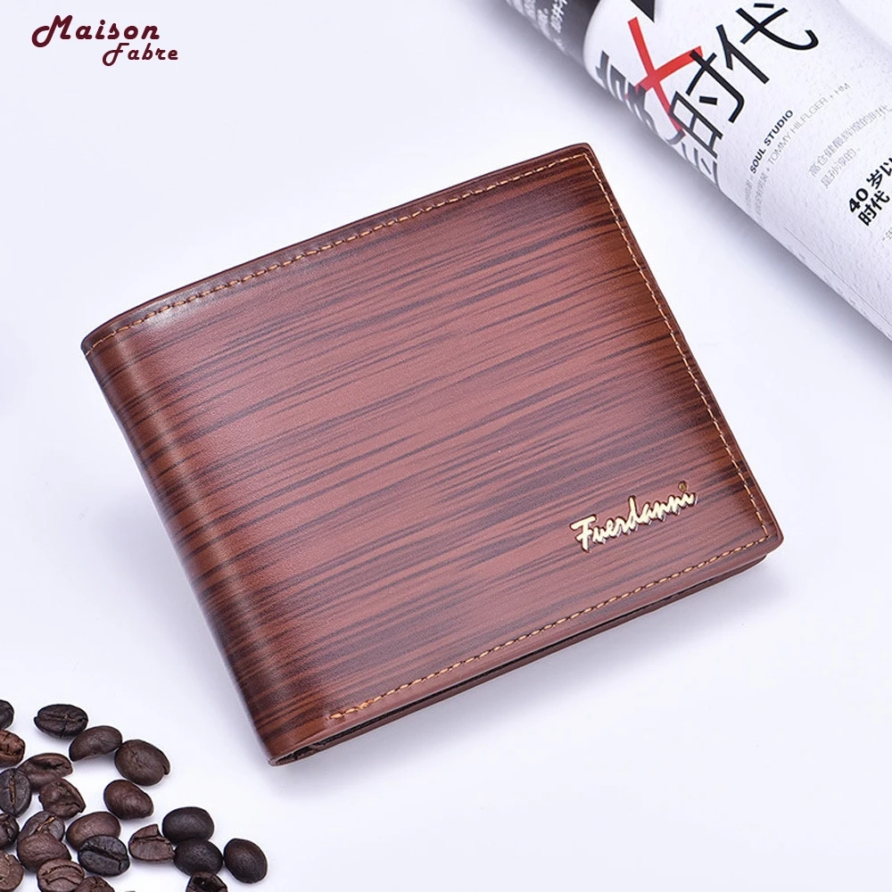 

Man Embossing Leather Wallet Pocket Credit Card Clutch Bifold Purse_ Apr11