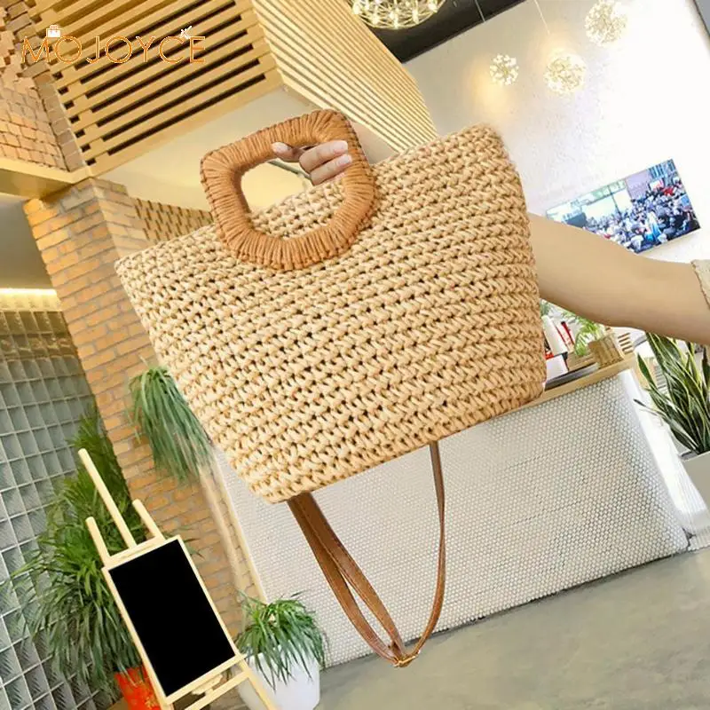 جديد الصيف اليدوية أكياس النساء أضاليا الشاطئ النسيج السيدات سترو حقيبة المرأة Crossbody أعلى-حقائب بيد Bolsas femenina جديد الصيف اليدوية أكياس النساء أضاليا الشاطئ النسيج السيدات سترو حقيبة المرأة Crossbody أعلى-حقائب بيد Bolsas femenina