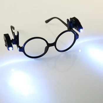 

Mini Universal Flexible LED Eyeglass Clip On Book Reading Lights For Eyeglass and Tools Portable Adjustable Night Light