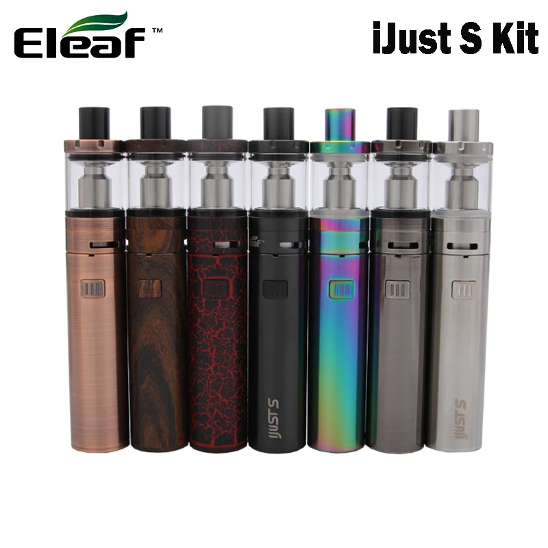 Оригинальный Eleaf iJust S Kit 3000 мАч iJust S Батарея 4 мл распылитель испаритель для электронной сигареты ECL катушки электронная сигарета комплект