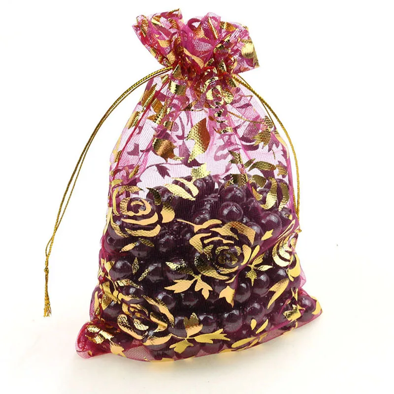 fushia-gold rose