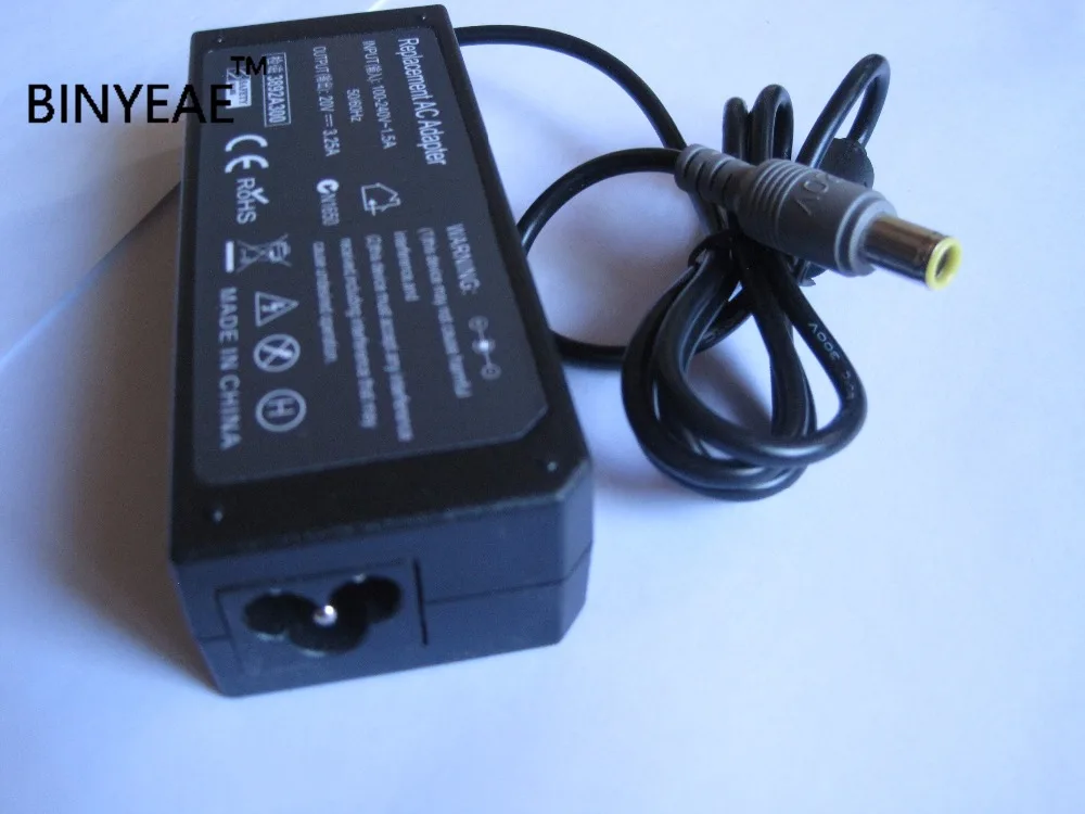 

20V 3.25A 65W AC Laptop Power Charger Adapter For IBM Lenovo ThinkPad T400 T500 T60 T61 R61 X60