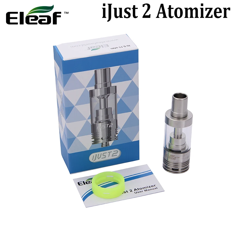 

Original Eleaf 5.5ml iJust 2 Atomizer Tank Adjustable Airflow EC Head suit for E Cigarette iJust 2 Battery